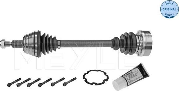 Meyle 100 498 0147 - Приводной вал parts5.com