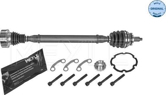 Meyle 100 498 0723 - Приводной вал parts5.com