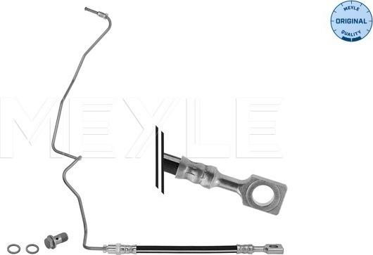 Meyle 100 525 0054/S - Тормозной шланг parts5.com