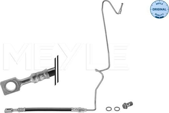 Meyle 100 525 0055/S - Тормозной шланг parts5.com