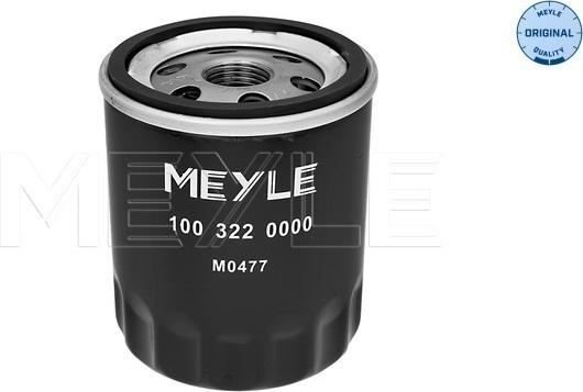 Meyle 100 322 0000 - Масляный фильтр parts5.com