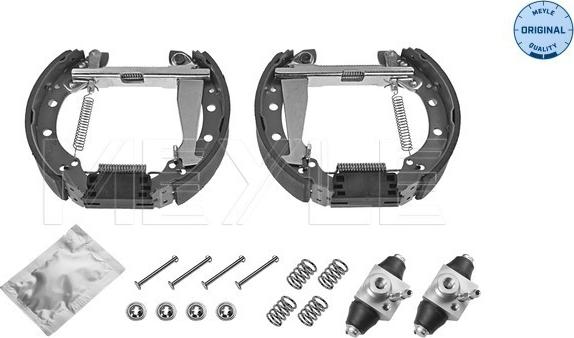 Meyle 114 533 0010 - Комплект тормозных колодок, барабанные parts5.com