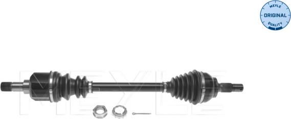 Meyle 11-14 498 0063 - Приводной вал parts5.com