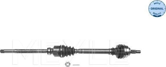 Meyle 11-14 498 0033 - Приводной вал parts5.com