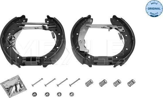 Meyle 11-14 533 0021/K - Комплект тормозных колодок, барабанные parts5.com