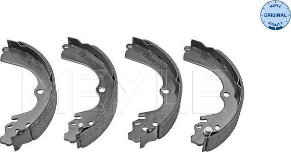 Meyle 34-14 533 0000 - Комплект тормозных колодок, барабанные parts5.com