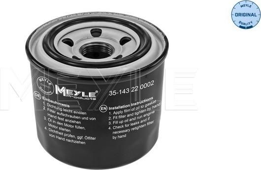 Meyle 35-14 322 0002 - Масляный фильтр parts5.com