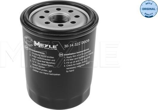 Meyle 30-14 322 0009 - Filtro de aceite parts5.com