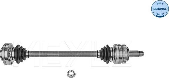 Meyle 314 498 0010 - Приводной вал parts5.com