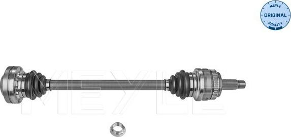 Meyle 314 498 0025 - Приводной вал parts5.com