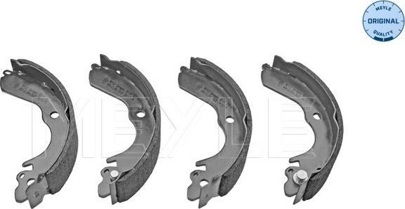 Meyle 32-14 533 0012 - Комплект тормозных колодок, барабанные parts5.com