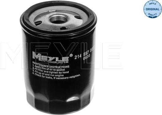 Meyle 214 597 0000 - Filtro de aceite parts5.com