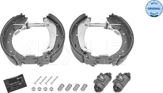 Meyle 214 533 0049 - Комплект тормозных колодок, барабанные parts5.com