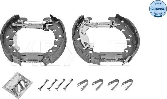 Meyle 214 533 0010/K - Комплект тормозных колодок, барабанные parts5.com