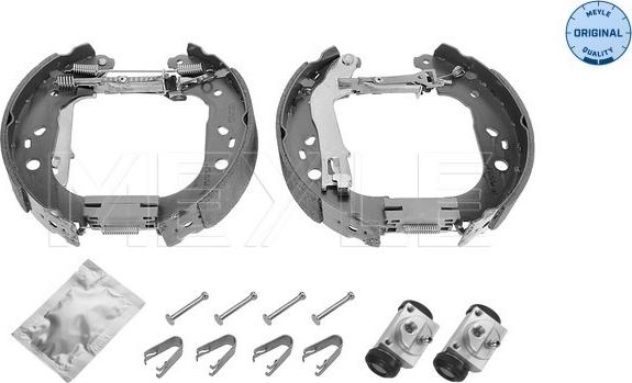 Meyle 214 533 0031 - Комплект тормозных колодок, барабанные parts5.com