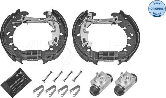 Meyle 214 533 0037 - Комплект тормозных колодок, барабанные parts5.com