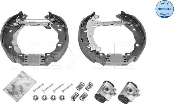 Meyle 214 533 0027 - Комплект тормозных колодок, барабанные parts5.com