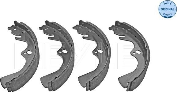 Meyle 28-14 533 0004 - Комплект тормозных колодок, барабанные parts5.com