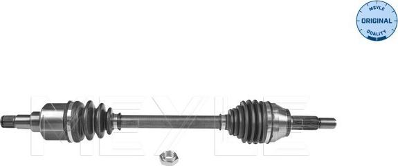 Meyle 714 498 0065 - Приводной вал parts5.com