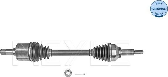 Meyle 714 498 0062 - Приводной вал parts5.com