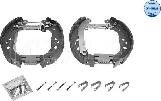 Meyle 714 533 0009/K - Комплект тормозных колодок, барабанные parts5.com