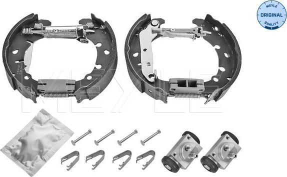 Meyle 714 533 0016 - Комплект тормозных колодок, барабанные parts5.com