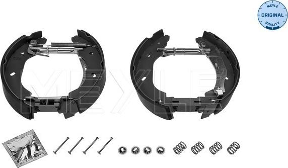 Meyle 714 533 0022/K - Комплект тормозных колодок, барабанные parts5.com