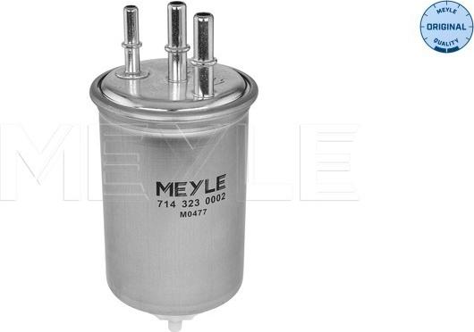 Meyle 714 323 0002 - Топливный фильтр parts5.com