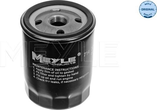 Meyle 714 322 0000 - Oil Filter parts5.com