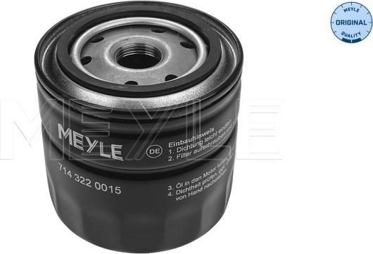 Meyle 714 322 0015 - Oil Filter parts5.com