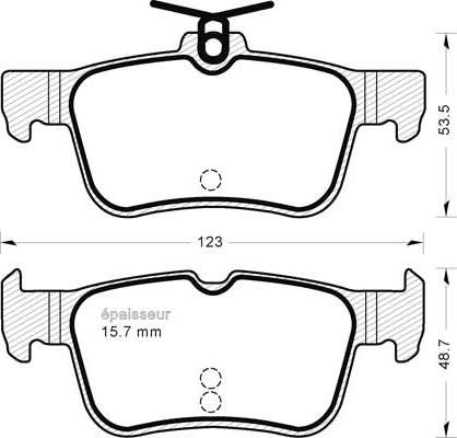 KRAFT AUTOMOTIVE 6012142 - Тормозные колодки, дисковые, комплект parts5.com