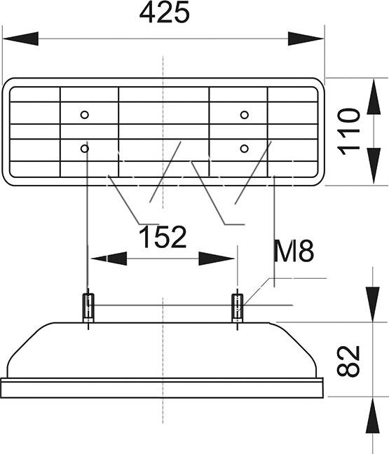 Monark 098213521 - Задний фонарь parts5.com