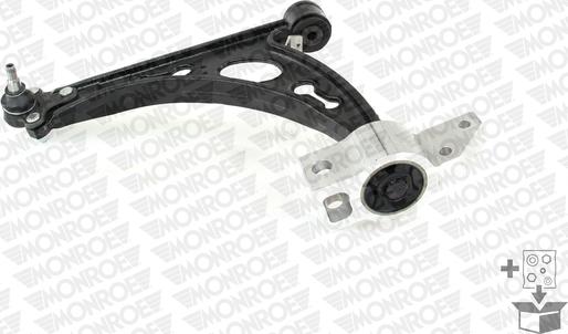 Monroe L29570 - Рычаг подвески колеса parts5.com