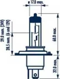 Narva 48677 - Bulb, fog light parts5.com