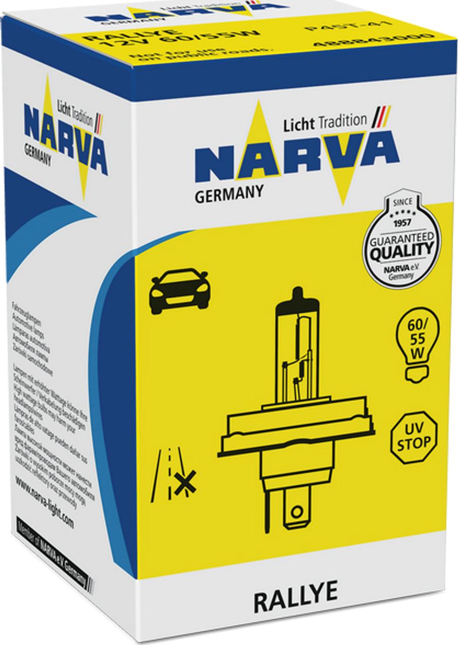 Narva 48884 - Лампа накаливания parts5.com