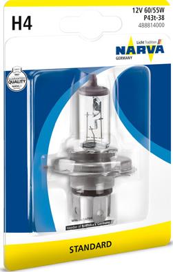 Narva 488814000 - Lámpara, faro de carretera parts5.com