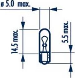 Narva 170373000 - Лампа накаливания, освещение салона parts5.com