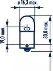 Narva 17326 - Лампа накаливания parts5.com