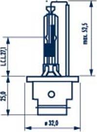 Narva 840063000 - Лампа накаливания, фара дальнего света parts5.com