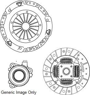 NATIONAL CK9835-21 - Комплект сцепления parts5.com