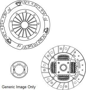 NATIONAL CK9942 - Комплект сцепления parts5.com