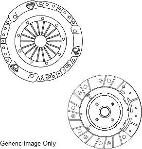 NATIONAL CK10082 - Комплект сцепления parts5.com