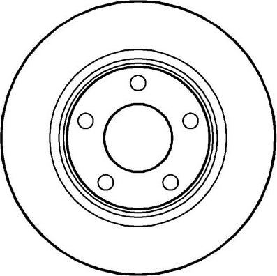 NATIONAL NBD910 - Тормозной диск parts5.com