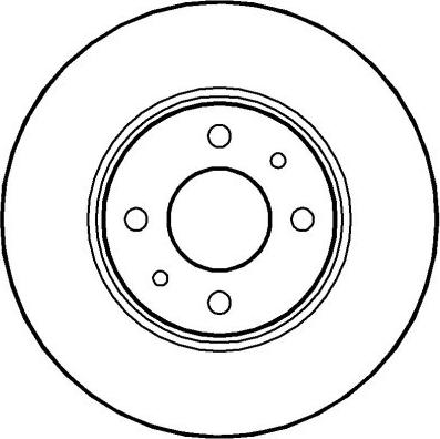 NATIONAL NBD453 - Тормозной диск parts5.com