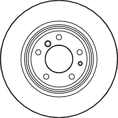 Febi Bilstein 10755 - Тормозной диск parts5.com