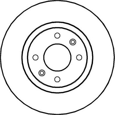 NATIONAL NBD487 - Тормозной диск parts5.com