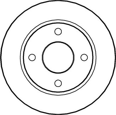 NATIONAL NBD689 - Тормозной диск parts5.com