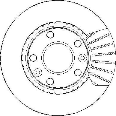 KRAFT AUTOMOTIVE 6045473 - Тормозной диск parts5.com