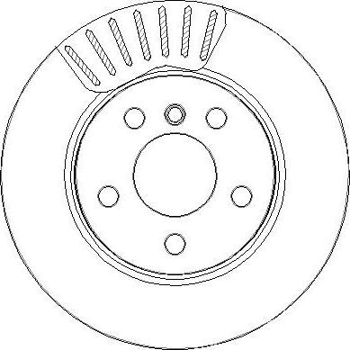 Delphi BG4704C - Тормозной диск parts5.com