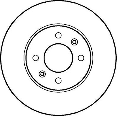 NATIONAL NBD1446 - Тормозной диск parts5.com